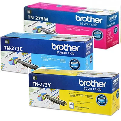 Brother TN273BK, TN273C, TN273M, TN273Y Toner Cartridges – Black, Cyan, Magenta, Yellow