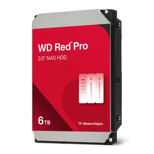 WD 6TB Red Plus 3.5" NAS HDD