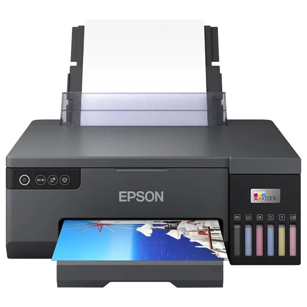 Epson EcoTank L8050 A4 Photo Printer with 6-Color Ink & Wi-Fi