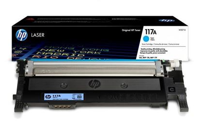 HP 117A Original Laser Toner Cartridge – Black, Cyan, Magenta, Yellow