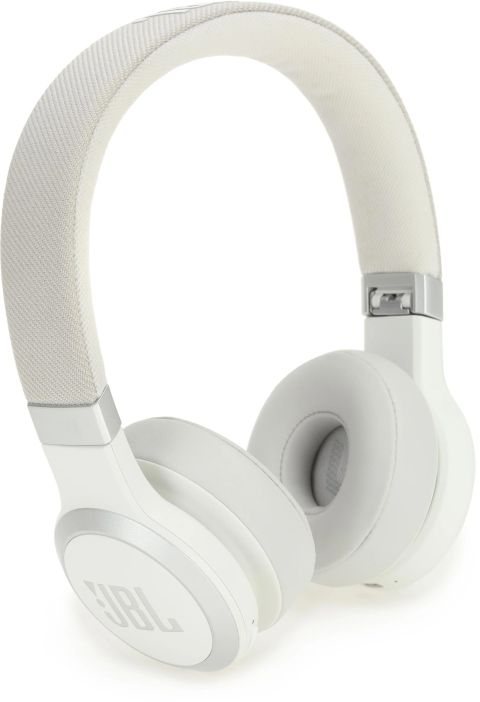 JBL Live 670NC Noise Cancelling Wireless on-ear Bluetooth headphones | Color: White