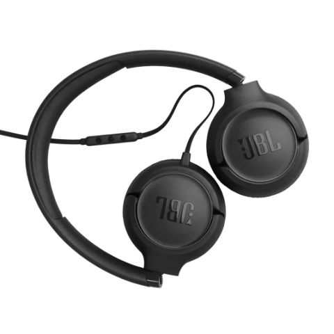 JBL Tune 530C Wired on-ear headphones | Color: Black