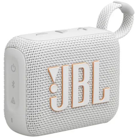 JBL GO 5 Ultra-portable Bluetooth Speaker – Color: White
