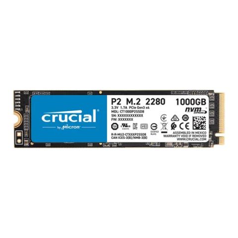 Crucial P1 1TB M.2 NVMe SSD