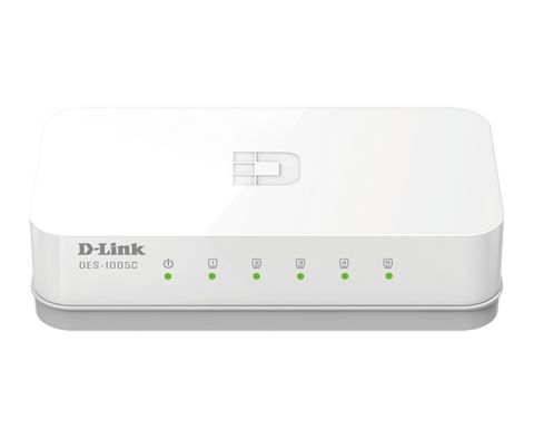 D-Link 5-Port 10/100Mbps Desktop Switch (DES-1005C)