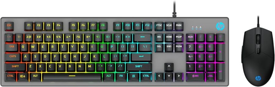 HP KM300F Wired Gaming Keyboard and Mouse